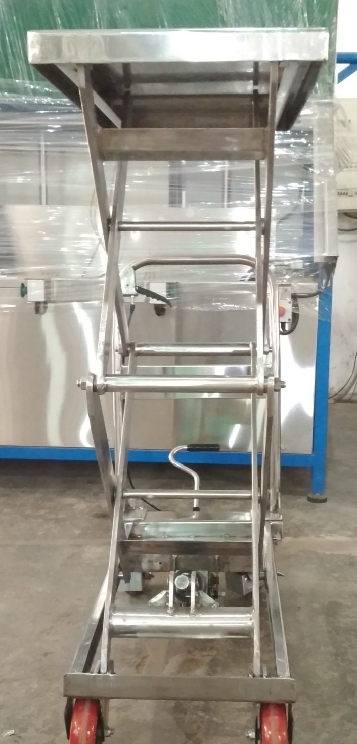 Scissor lift table
