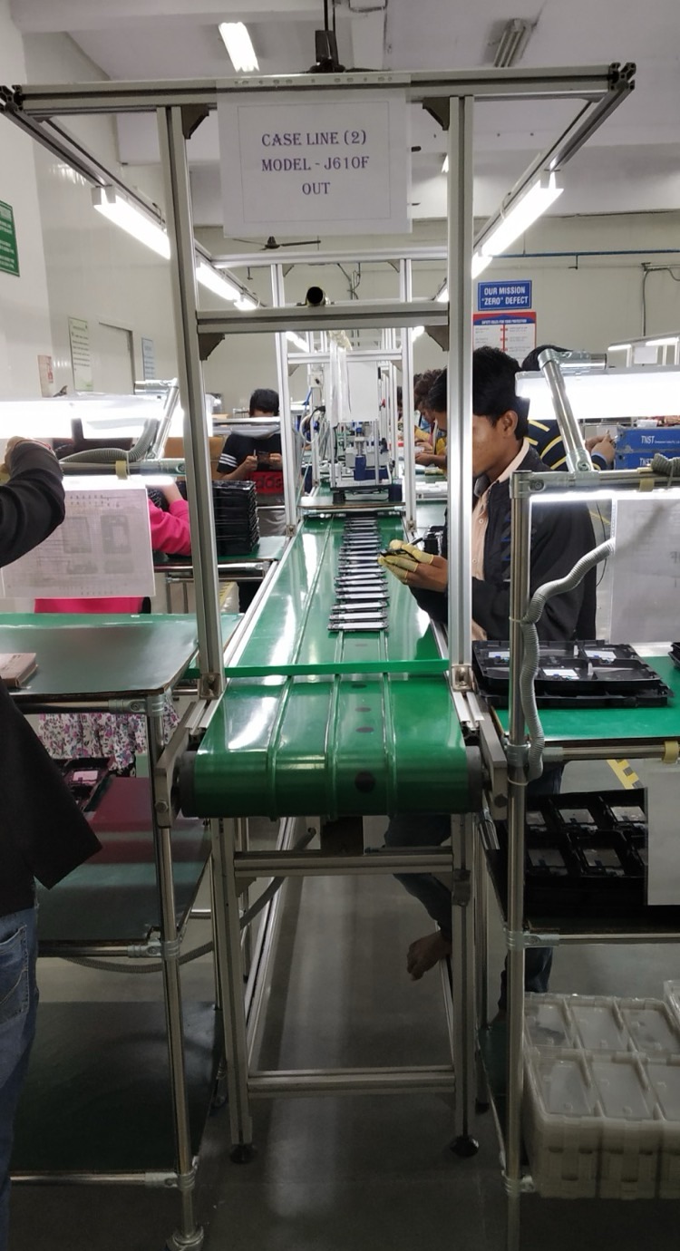 TV / LED panel assembly line